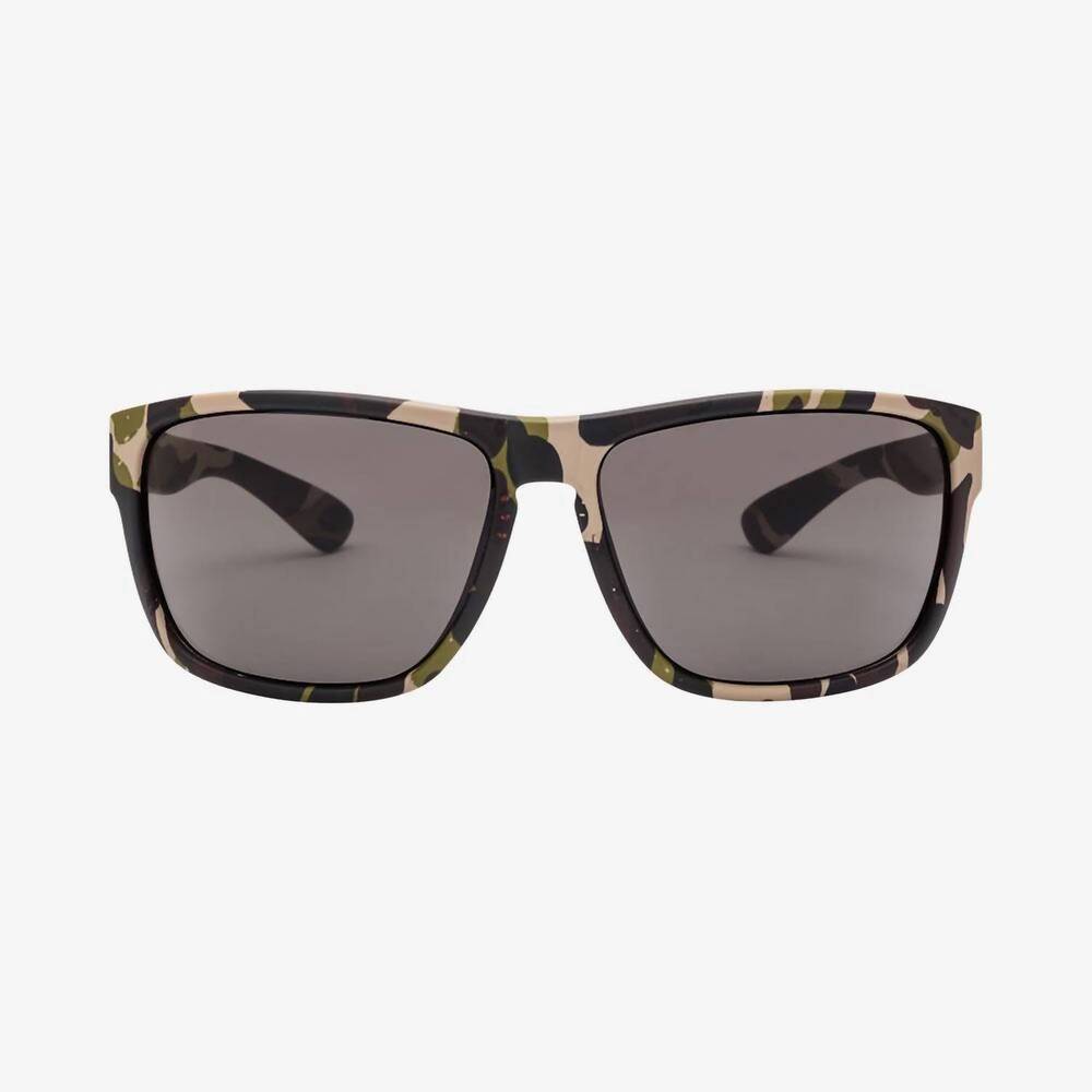 NEW VOLCOM men's baloney sunglasses in matte camo grey non polar